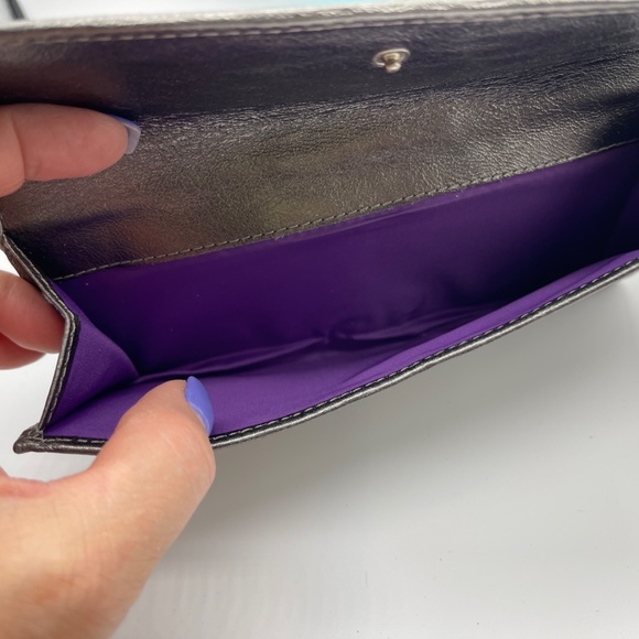 Coach Hampton Leather Shoulder Bag with Matching Zipper Pouch and Wallet - Picture 15 of 15